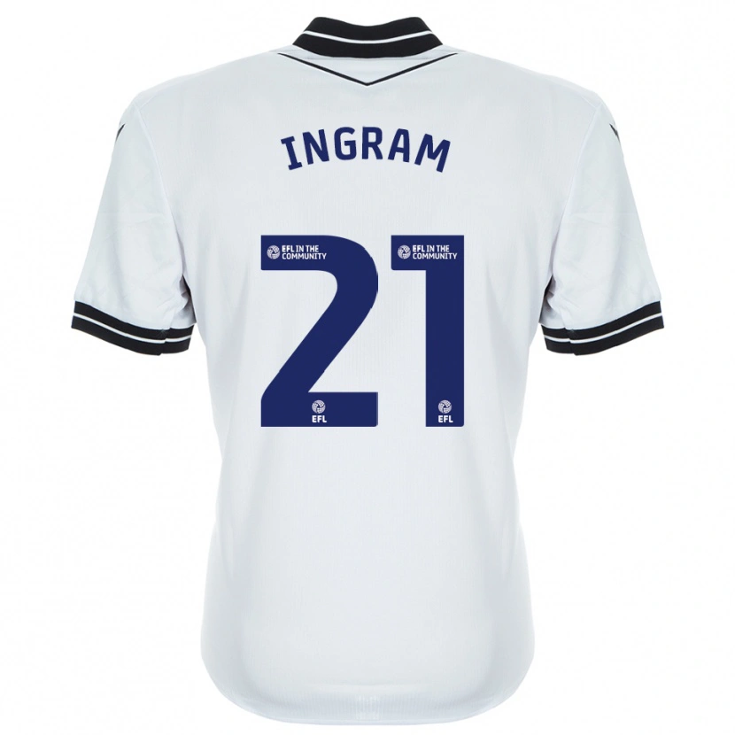 Danxen Herren Matt Ingram #21 Trikot Weiß Königsblau Torwarttrikot 2025/26
