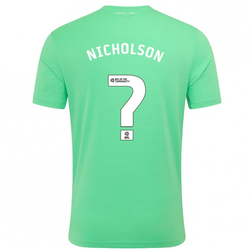 Danxen Herren Joseph Nicholson #0 Trikot Pastell Türkis Torwarttrikot 2025/26