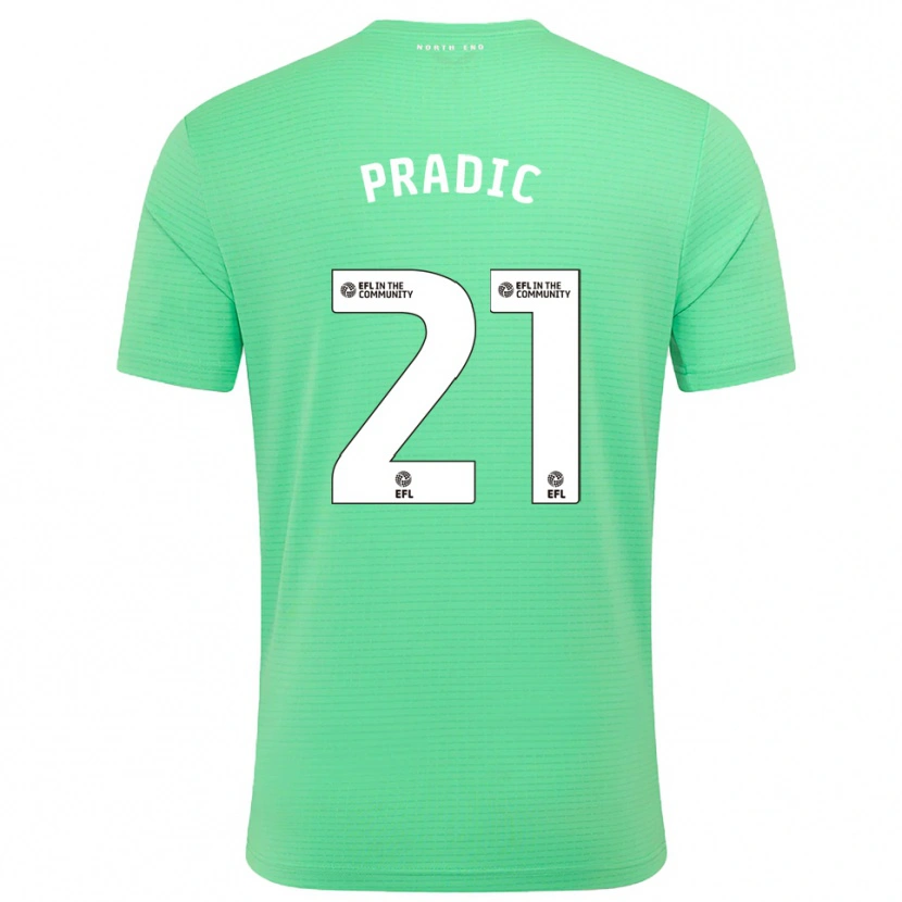 Danxen Herren James Pradic #21 Trikot Pastell Türkis Torwarttrikot 2025/26