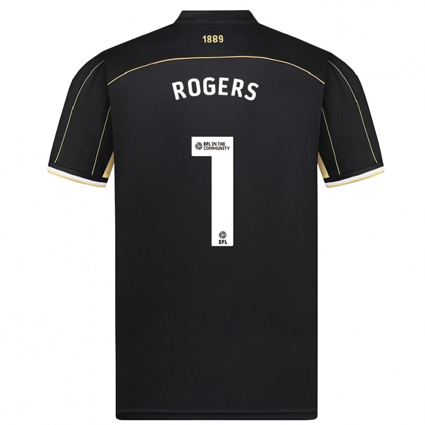 Danxen Herren Sian Rogers #1 Trikot Schwarz Braun Torwarttrikot 2025/26