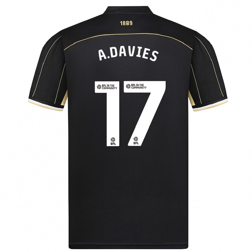 Danxen Herren Adam Davies #17 Trikot Schwarz Braun Torwarttrikot 2025/26