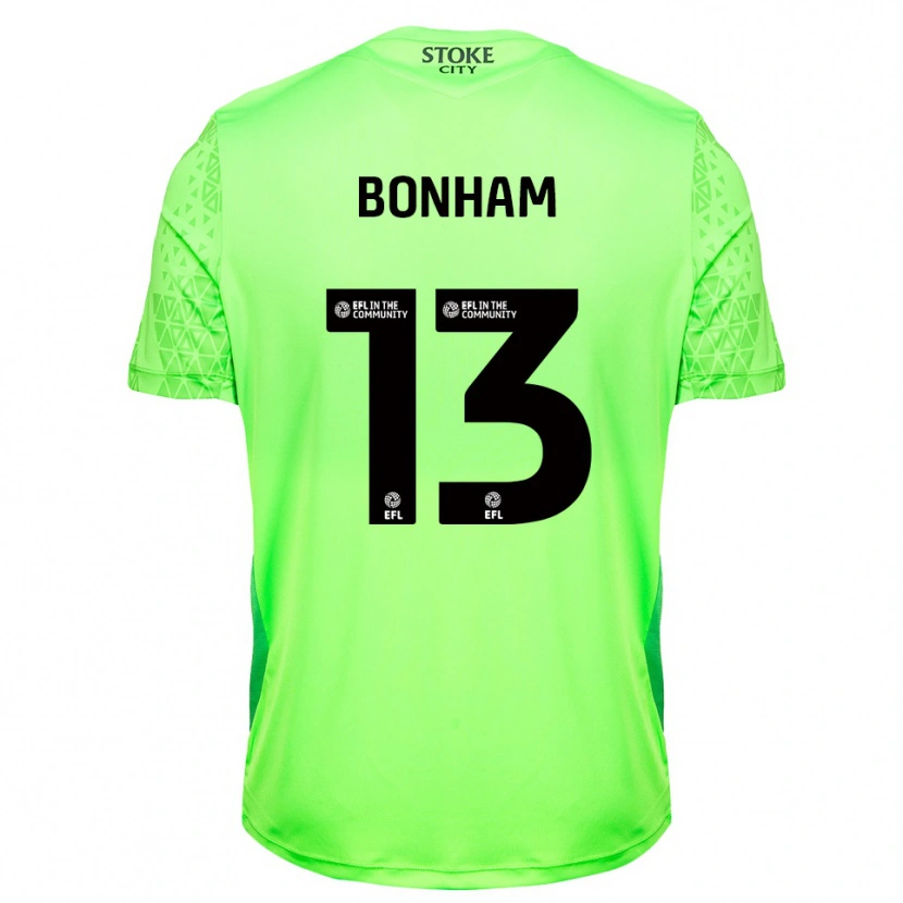 Danxen Herren Jack Bonham #13 Trikot Grün Schwarz Torwarttrikot 2025/26