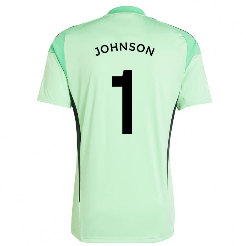 Danxen Herren Sam Johnson #1 Trikot Grasgrün Schwarz Torwarttrikot 2025/26