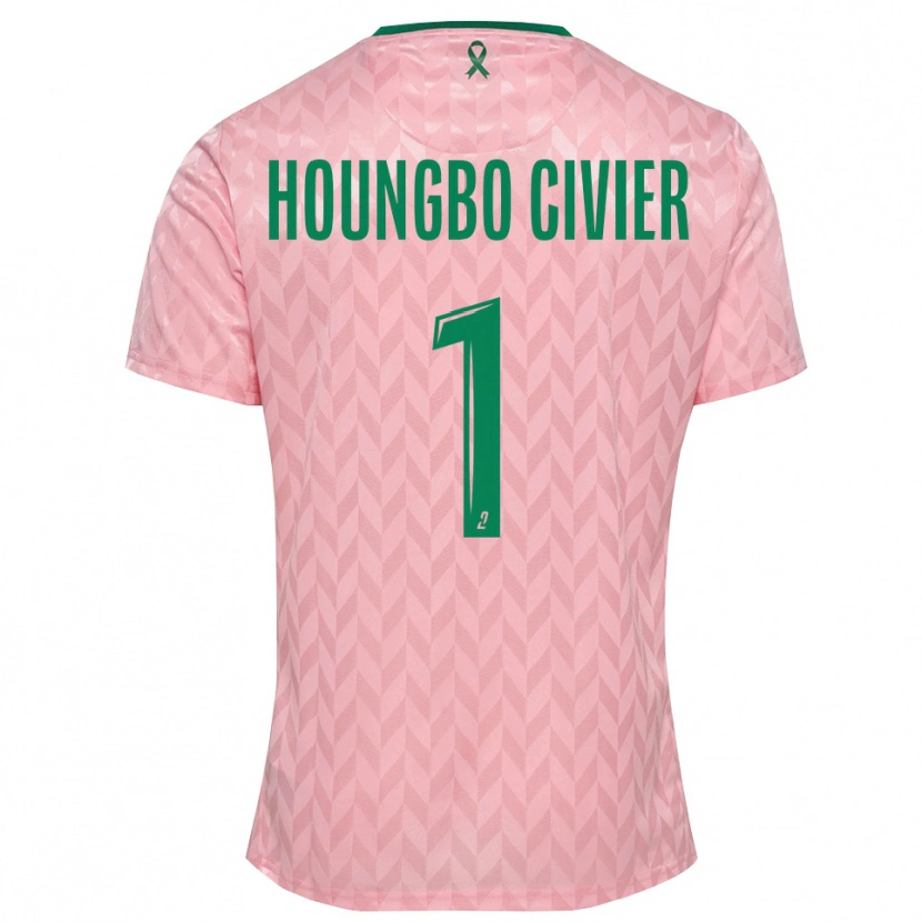 Danxen Herren Matéo Houngbo Civier #1 Trikot Pink Grün Torwarttrikot 2025/26
