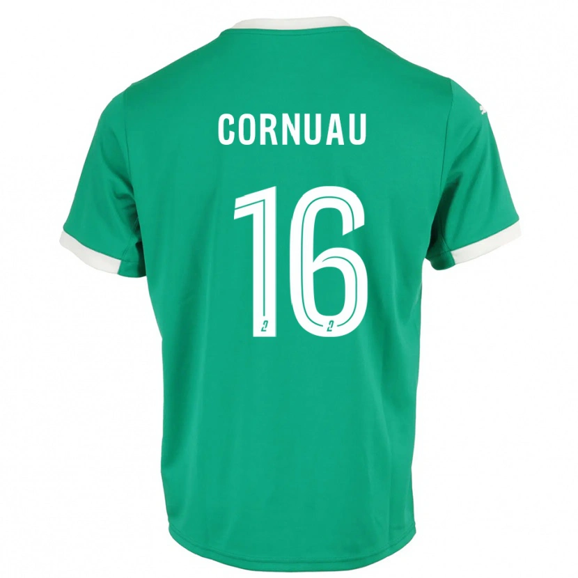 Danxen Herren Nino Cornuau #16 Trikot Grün Weiß Torwarttrikot 2025/26