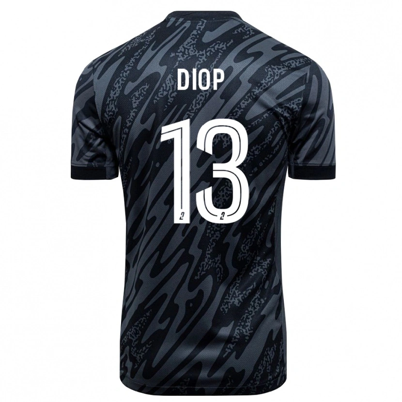 Danxen Herren Mamadou Diop #13 Trikot Grau Schwarz Torwarttrikot 2025/26