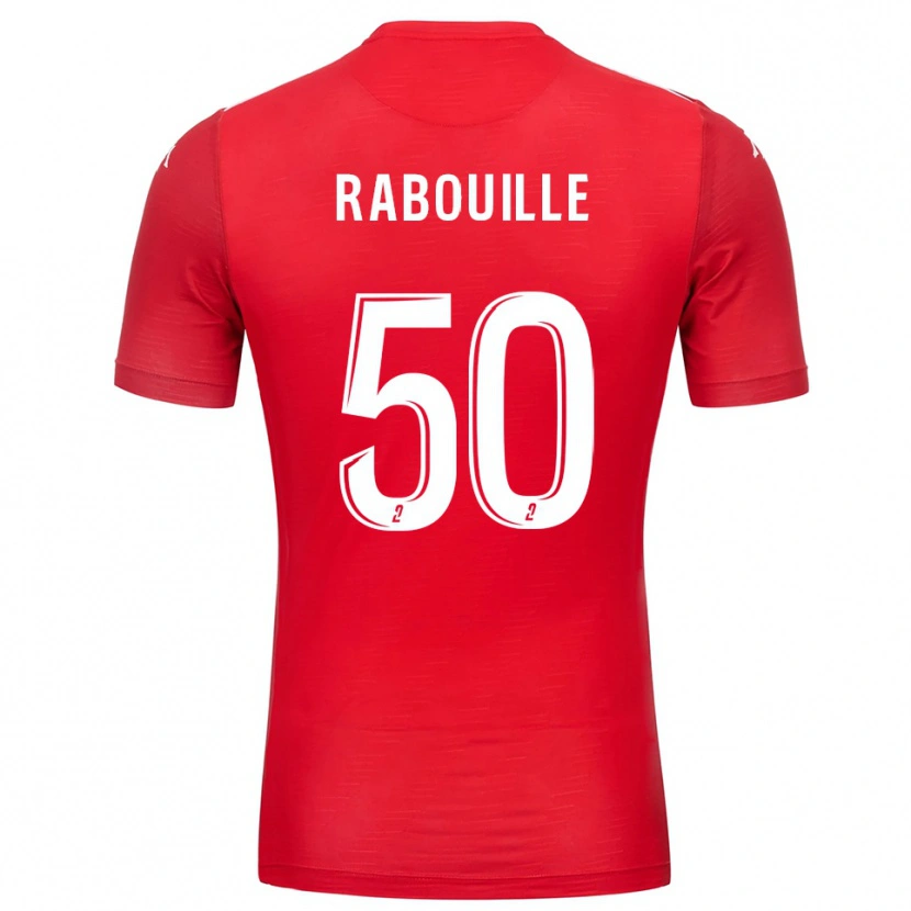 Danxen Herren Valentin Rabouille #50 Trikot Rot Weiß Torwarttrikot 2025/26