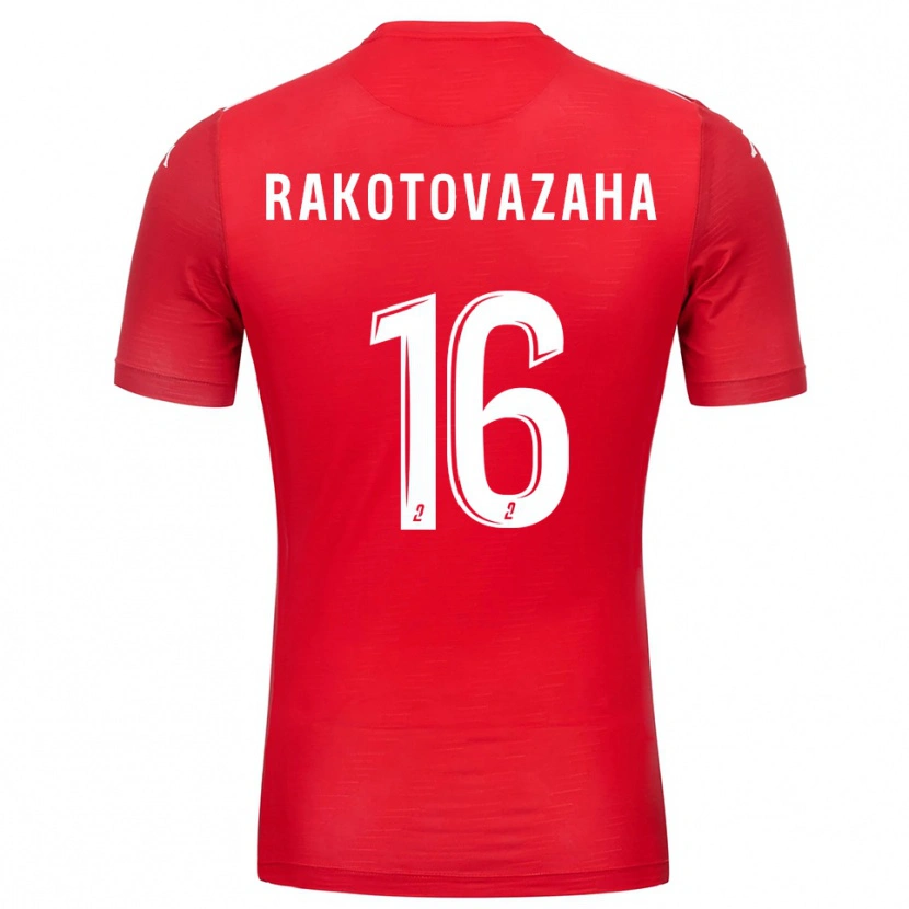Danxen Herren Allan Rakotovazaha #16 Trikot Rot Weiß Torwarttrikot 2025/26