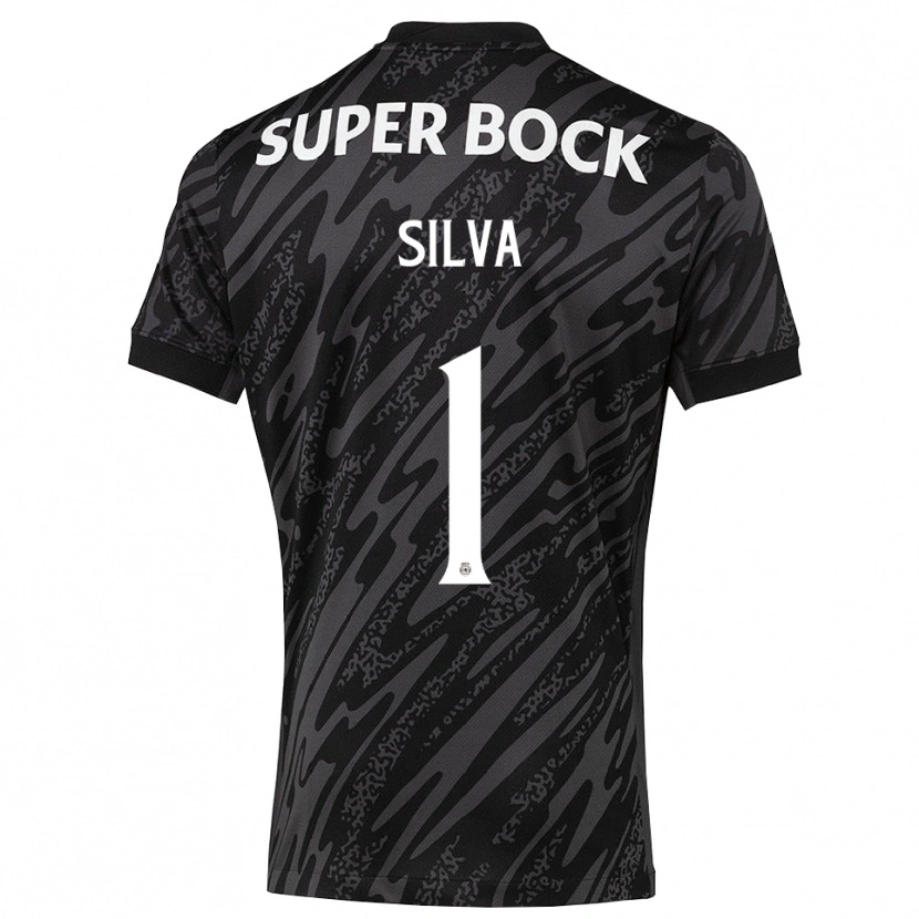 Danxen Herren Rui Silva #1 Trikot Grau Schwarz Weiß Torwarttrikot 2025/26