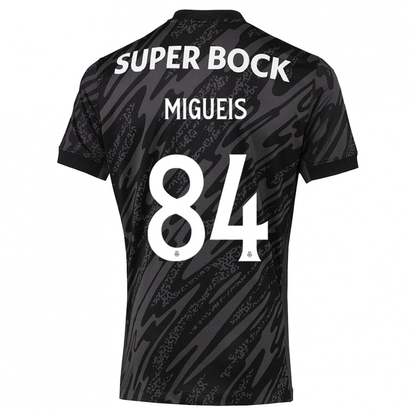 Danxen Herren Pedro Miguéis #84 Trikot Grau Schwarz Weiß Torwarttrikot 2025/26