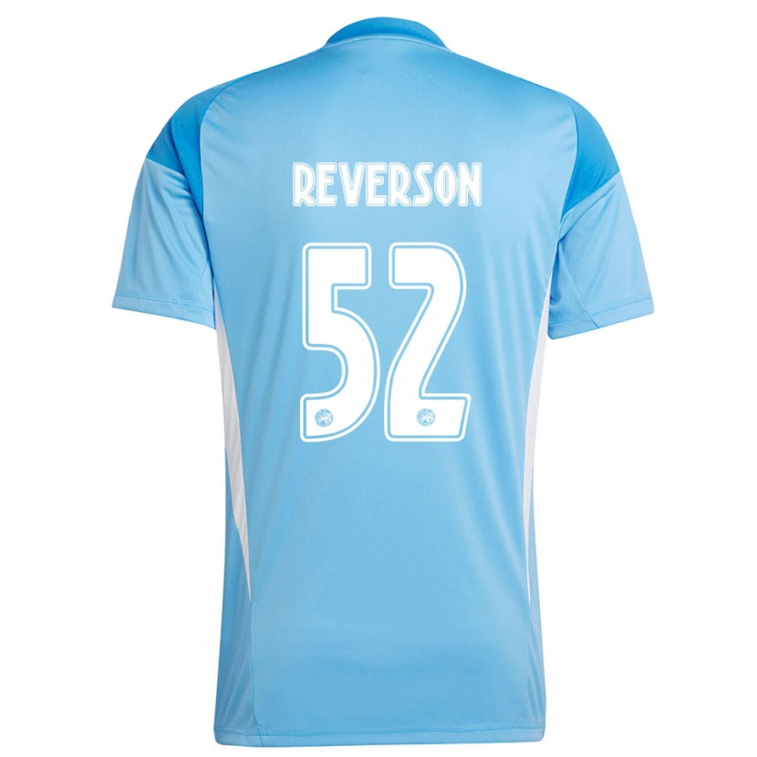 Danxen Herren Paul Reverson #52 Trikot Hellblau Weiß Torwarttrikot 2025/26