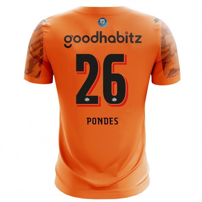 Danxen Herren Moon Pondes #26 Trikot Orange Schwarz Torwarttrikot 2025/26
