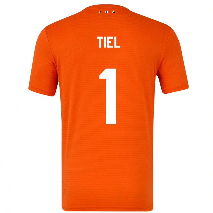 Danxen Herren Mick Tiel #1 Trikot Orange Schwarz Torwarttrikot 2025/26