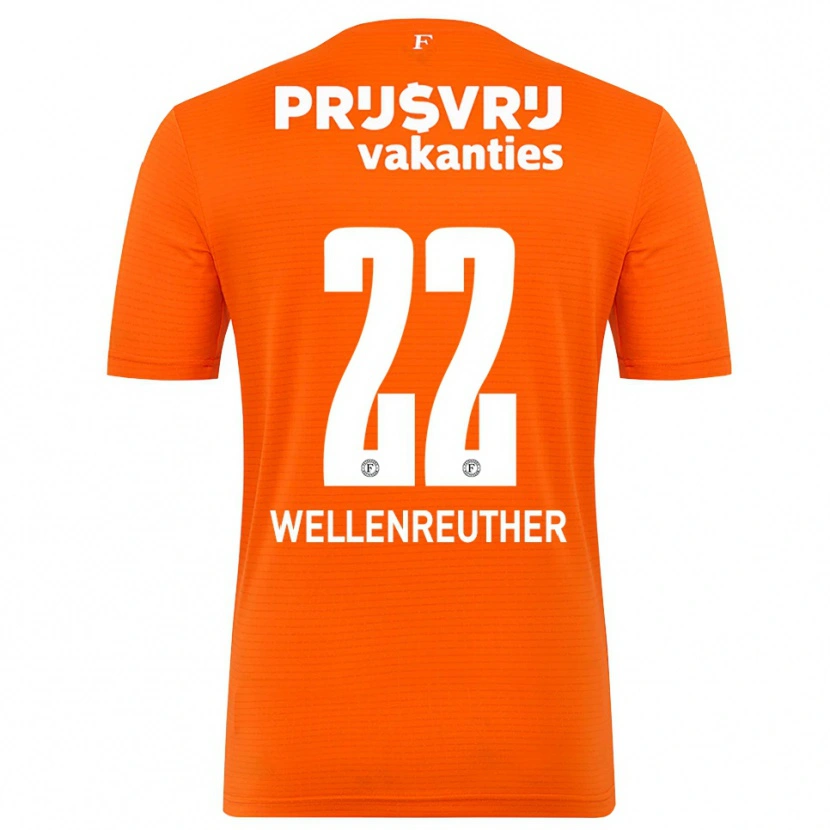 Danxen Herren Timon Wellenreuther #22 Trikot Orange Schwarz Torwarttrikot 2025/26