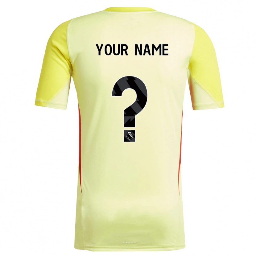 Danxen Herren Liverpool FC Gelb Rot Trikot Torwarttrikot 2025/26