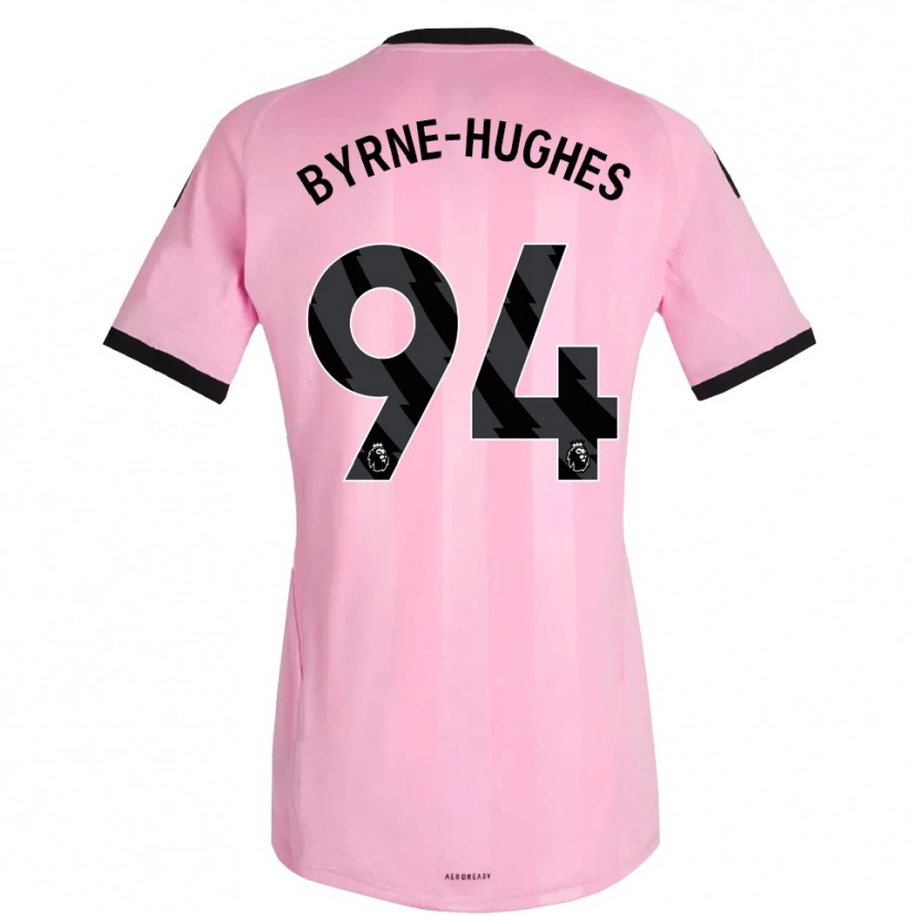 Danxen Herren Cameron Byrne-Hughes #94 Trikot Rosa Schwarz Torwarttrikot 2025/26