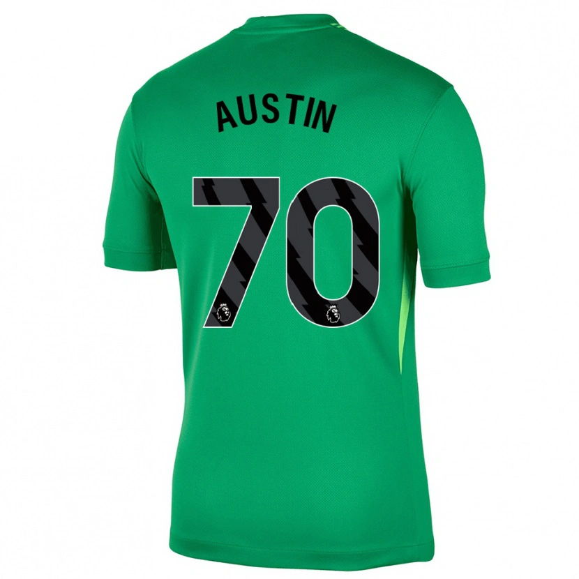 Danxen Herren Jack Austin #70 Trikot Grün Schwarz Torwarttrikot 2025/26