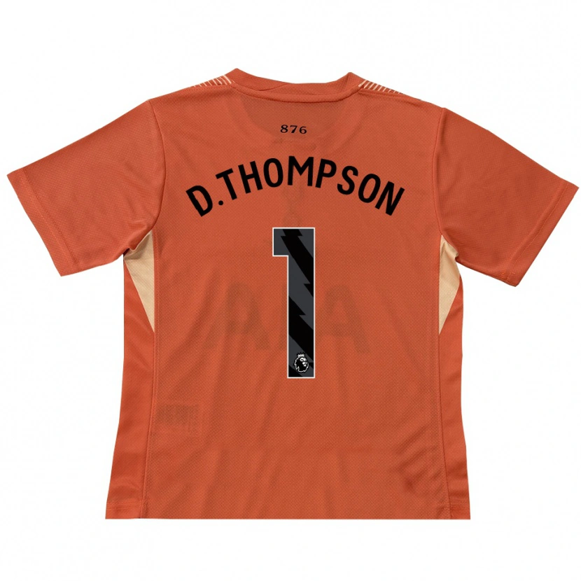 Danxen Herren Dylan Thompson #1 Trikot Orange Schwarz Torwarttrikot 2025/26