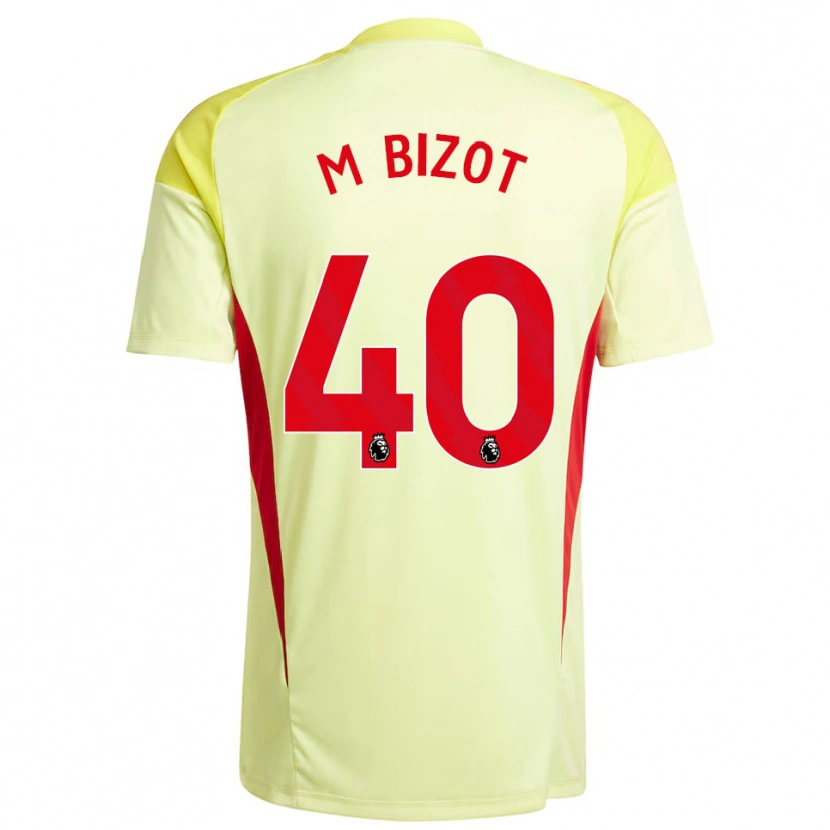 Danxen Herren Marco Bizot #40 Trikot Hellgelb Torwarttrikot 2025/26