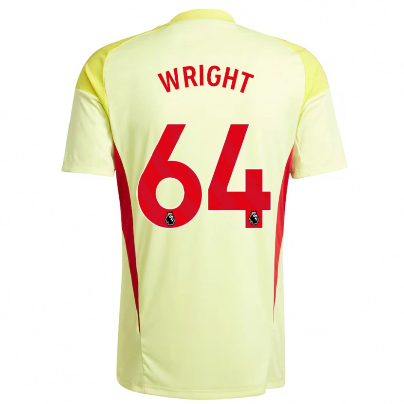 Danxen Herren James Wright #64 Trikot Hellgelb Torwarttrikot 2025/26
