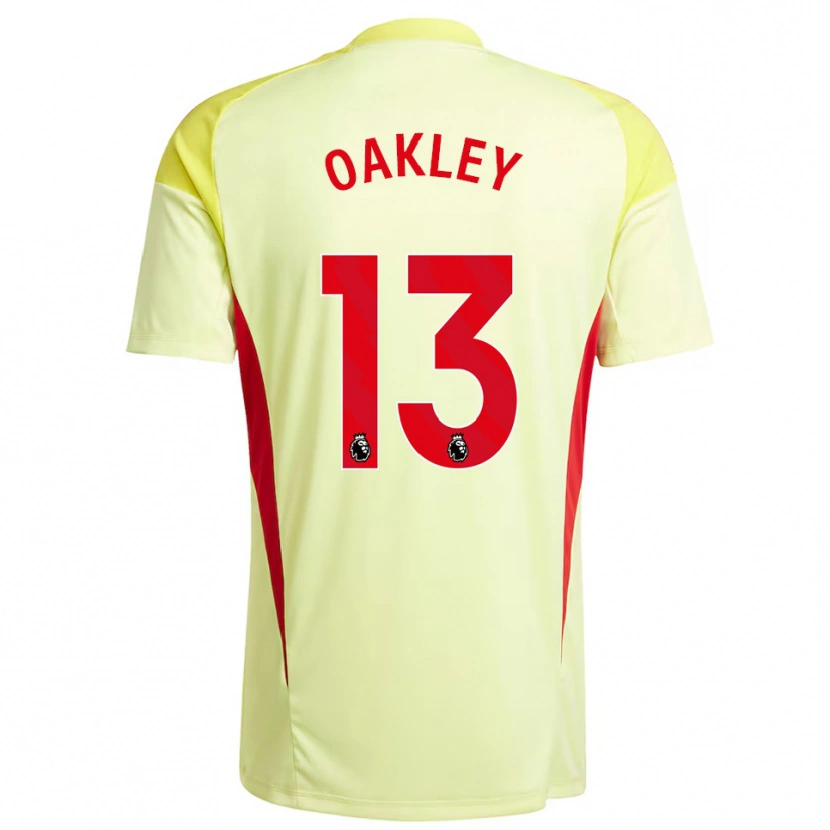 Danxen Herren Rhys Oakley #13 Trikot Hellgelb Torwarttrikot 2025/26