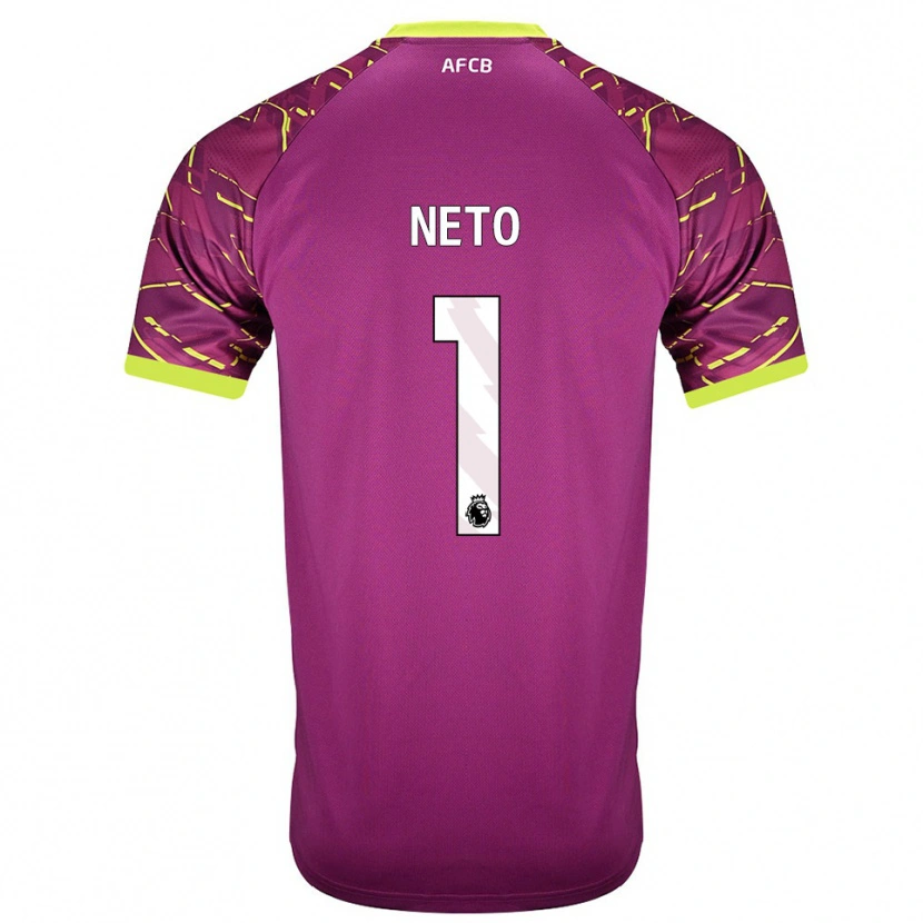 Danxen Herren Neto #1 Trikot Dunkles Magenta Torwarttrikot 2025/26