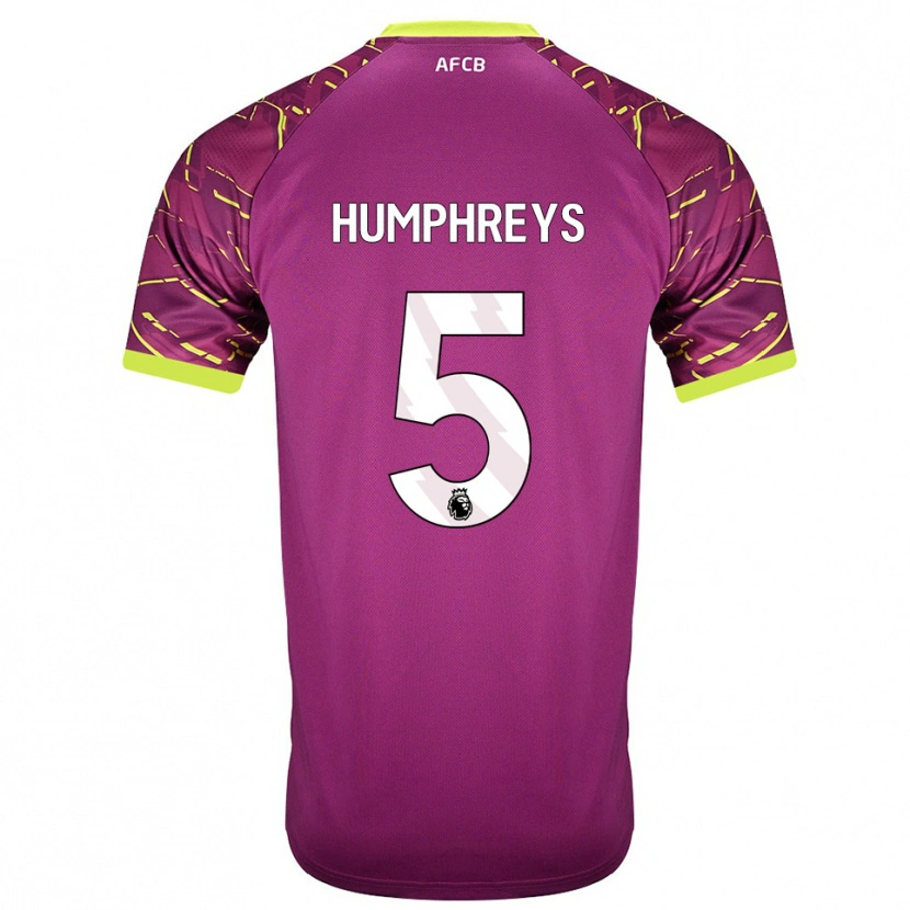 Danxen Herren Holly Humphreys #5 Trikot Dunkles Magenta Torwarttrikot 2025/26