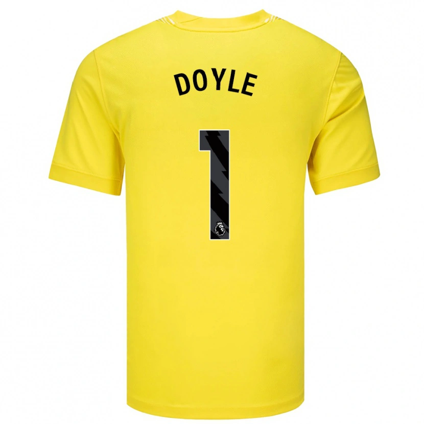 Danxen Herren Liam Doyle #1 Trikot Gelb Schwarz Torwarttrikot 2025/26