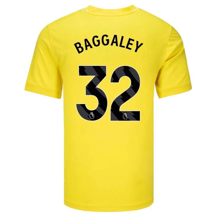 Danxen Herren Sophie Baggaley #32 Trikot Gelb Schwarz Torwarttrikot 2025/26