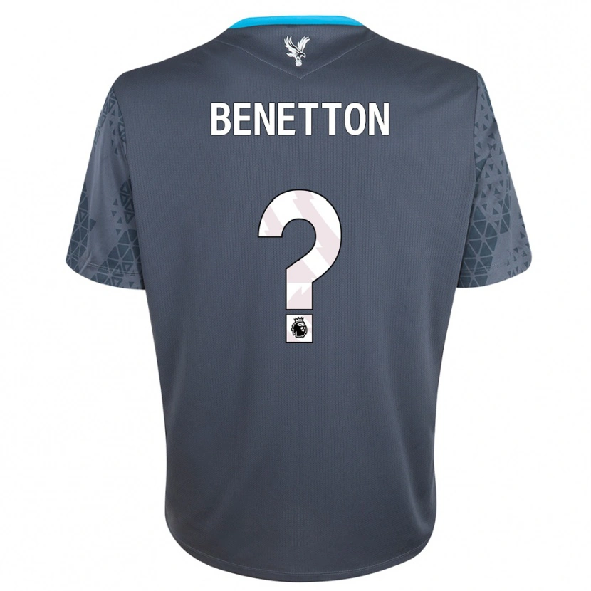 Danxen Herren Lucca Benetton #0 Trikot Dunkelgrau Weiß Torwarttrikot 2025/26