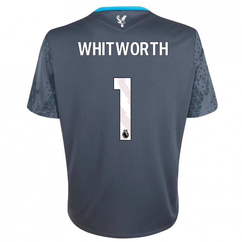Danxen Herren Harry Whitworth #1 Trikot Dunkelgrau Weiß Torwarttrikot 2025/26