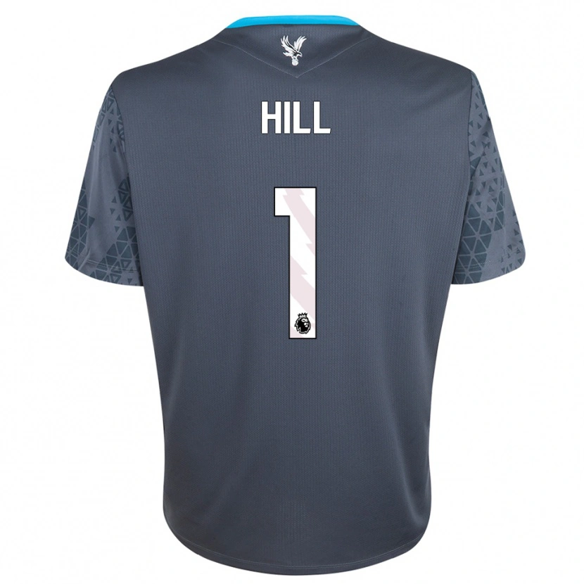 Danxen Herren Marcus Hill #1 Trikot Dunkelgrau Weiß Torwarttrikot 2025/26