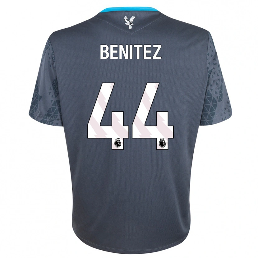 Danxen Herren Walter Benítez #44 Trikot Dunkelgrau Weiß Torwarttrikot 2025/26