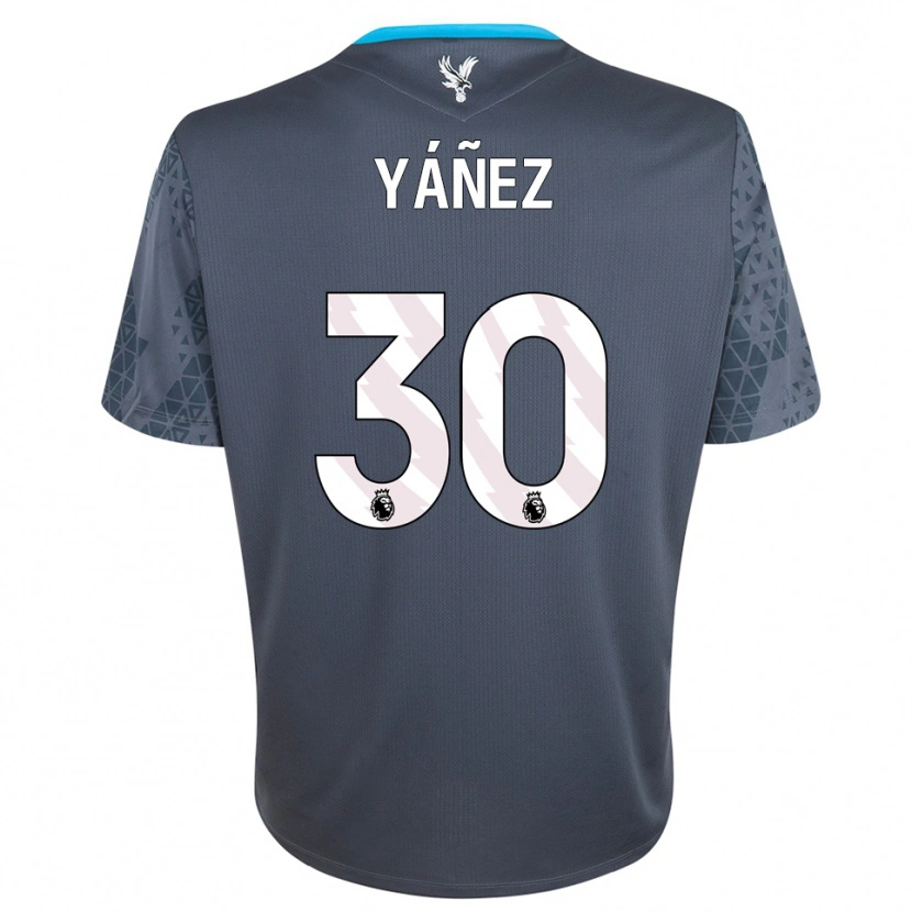 Danxen Herren Shae Yáñez #30 Trikot Dunkelgrau Weiß Torwarttrikot 2025/26