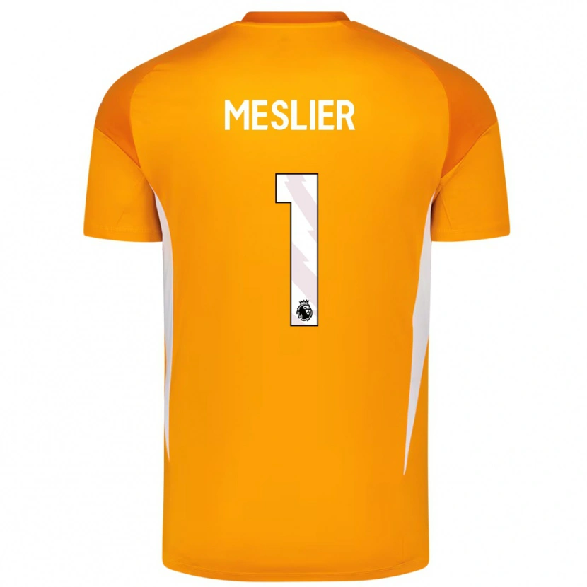 Danxen Herren Illan Meslier #1 Trikot Orange Weiß Torwarttrikot 2025/26