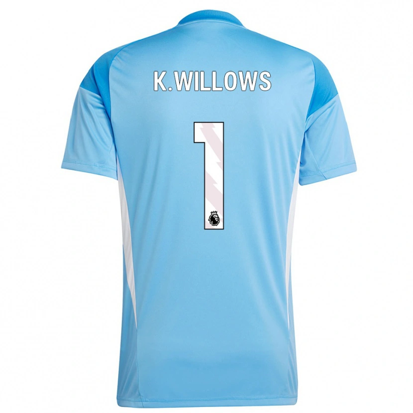 Danxen Herren Keehan Willows #1 Trikot Blau Weiß Torwarttrikot 2025/26