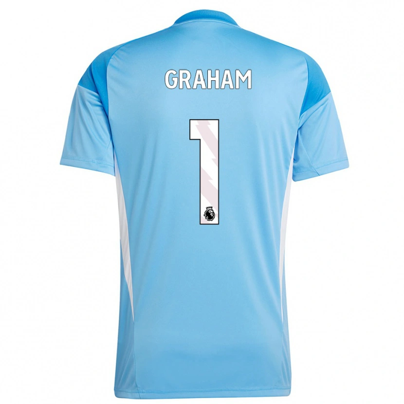 Danxen Herren Ally Graham #1 Trikot Blau Weiß Torwarttrikot 2025/26
