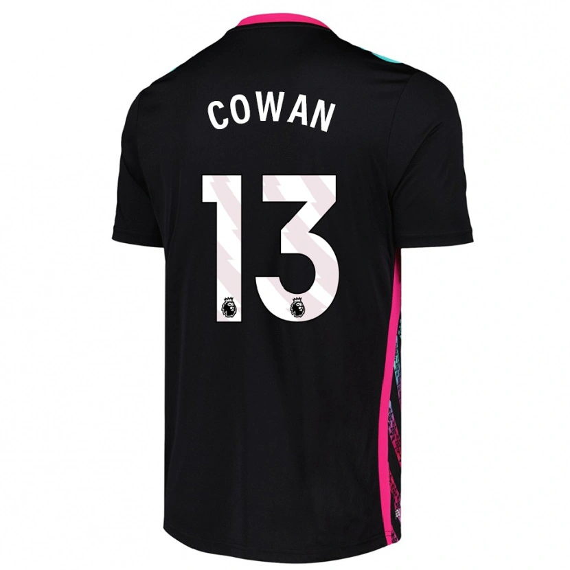 Danxen Herren Joe Cowan #13 Trikot Schwarz Weiß Torwarttrikot 2025/26