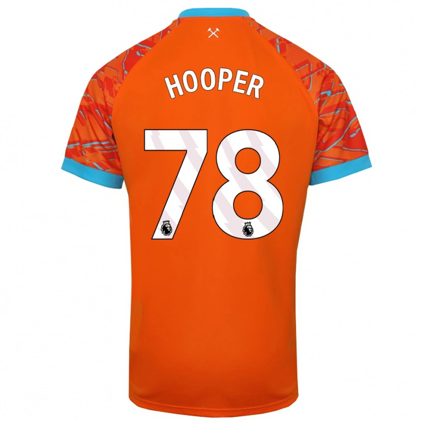Danxen Herren Finley Hooper #78 Trikot Orange Weiß Torwarttrikot 2025/26