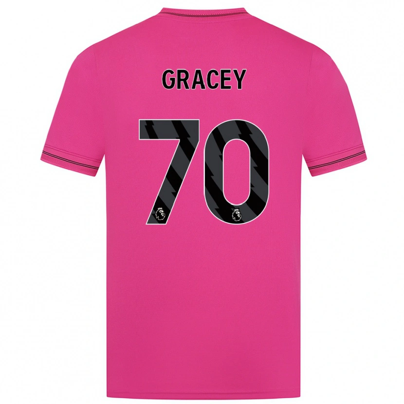 Danxen Herren Josh Gracey #70 Trikot Magenta Schwarz Torwarttrikot 2025/26