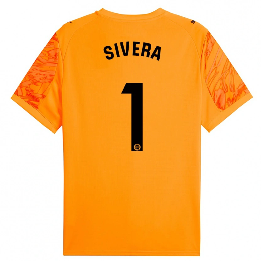 Danxen Herren Antonio Sivera #1 Trikot Orange Schwarz Torwarttrikot 2025/26