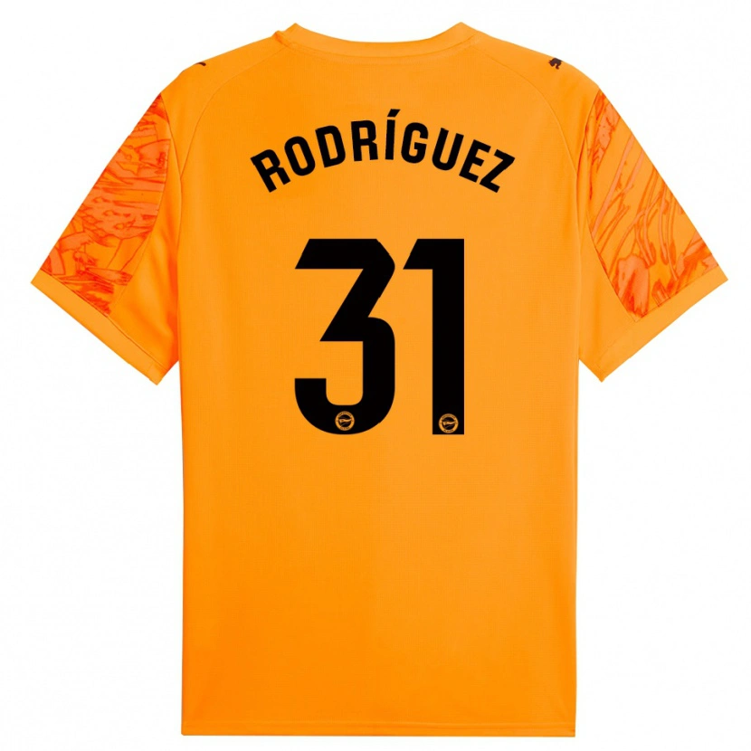 Danxen Herren Adrián Rodríguez #31 Trikot Orange Schwarz Torwarttrikot 2025/26