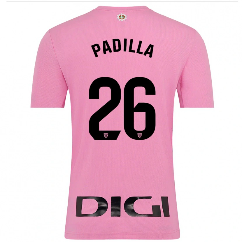 Danxen Herren Álex Padilla #26 Trikot Pink Schwarz Torwarttrikot 2025/26