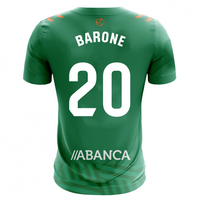 Danxen Herren Caio Barone #20 Trikot Grün Weiß Torwarttrikot 2025/26