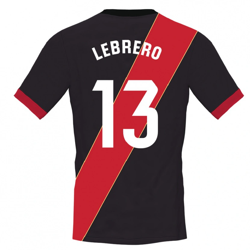 Danxen Herren Lucia Lebrero Rodríguez #13 Trikot Schwarz Rot Torwarttrikot 2025/26