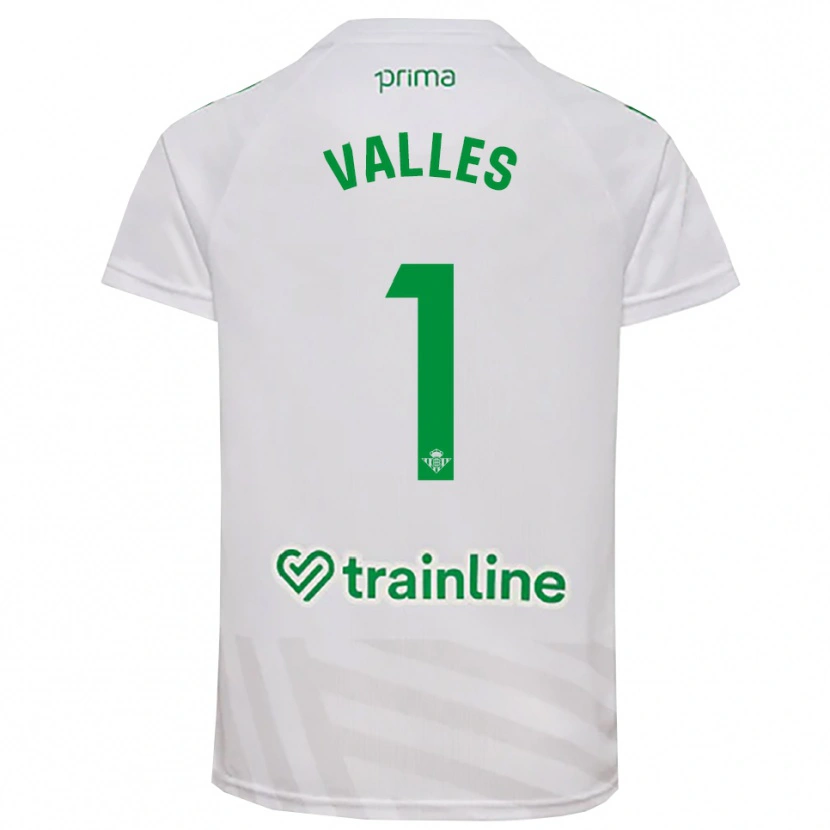 Danxen Herren Álvaro Valles #1 Trikot Weiß Grün Torwarttrikot 2025/26