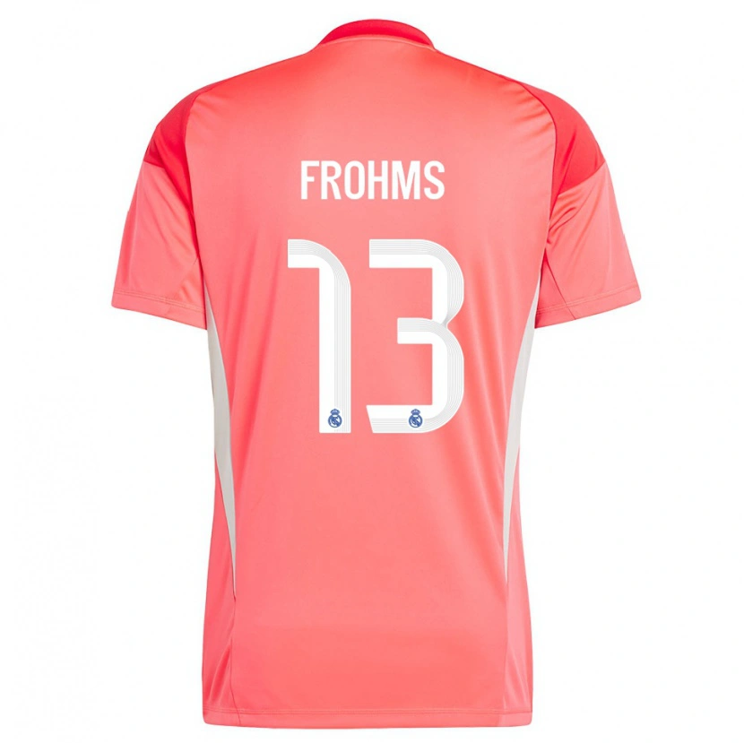 Danxen Herren Merle Frohms #13 Trikot Orange Rot Weiß Torwarttrikot 2025/26