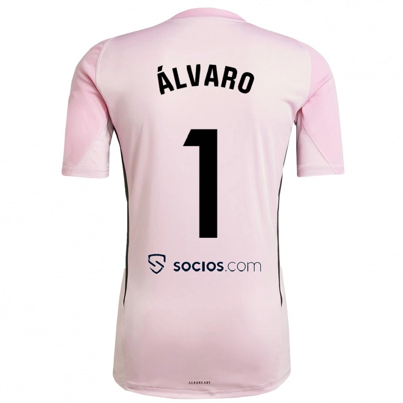 Danxen Herren Álvaro Fernández #1 Trikot Pink Schwarz Torwarttrikot 2025/26