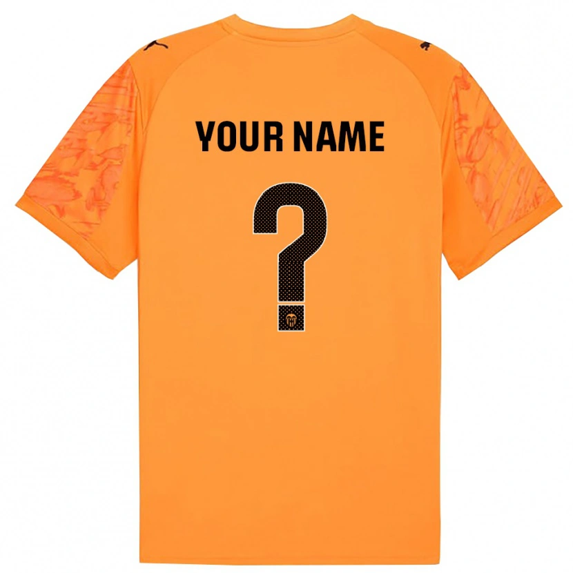 Danxen Herren Valencia Orange Schwarz Trikot Torwarttrikot 2025/26