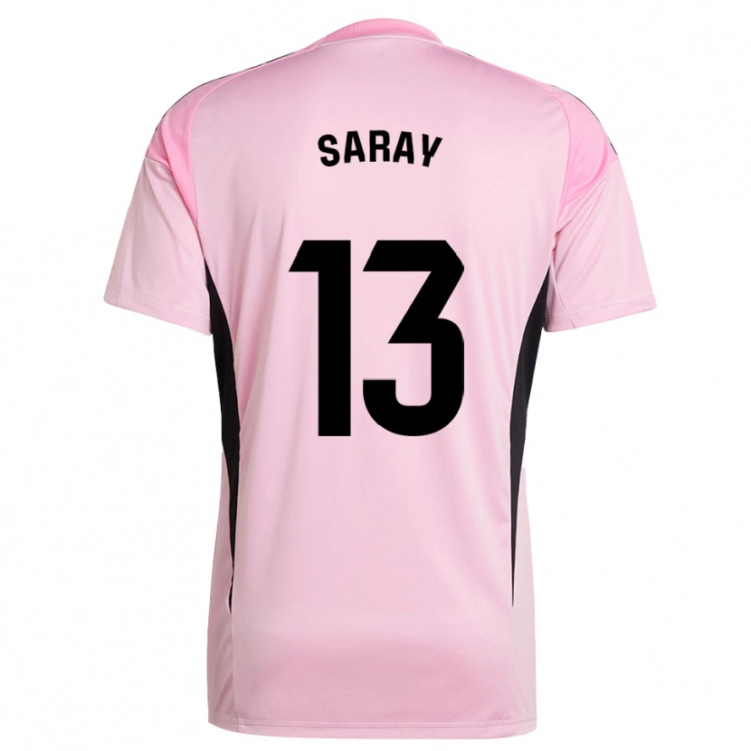 Danxen Herren Saray Vázquez Alonso #13 Trikot Pink Schwarz Torwarttrikot 2025/26
